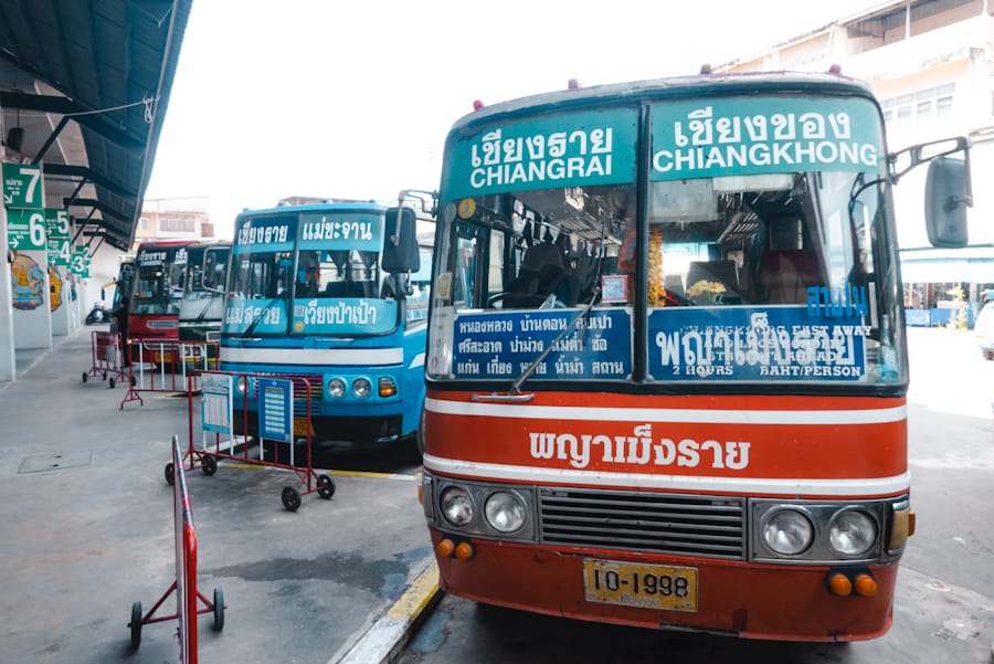 bus chiang rai naar Chiang Khong