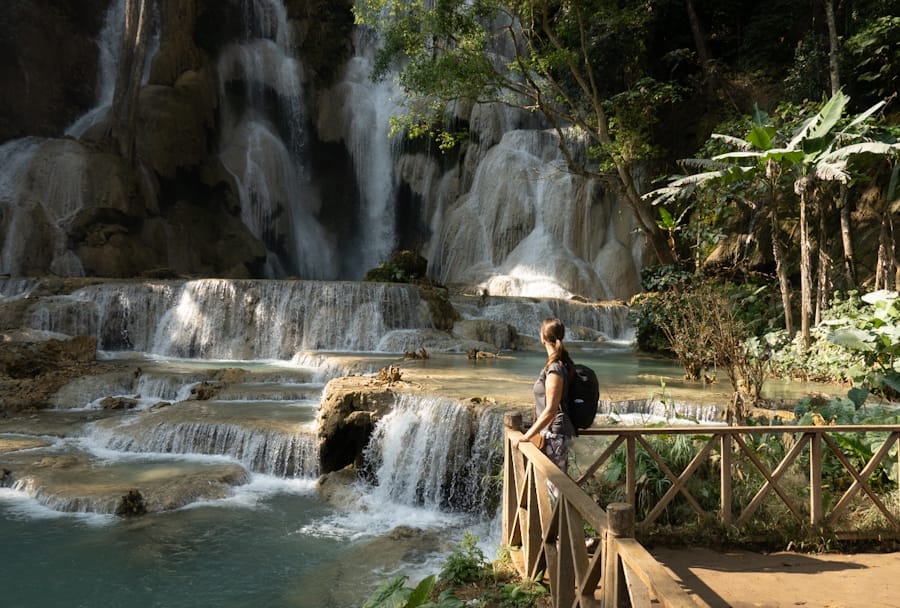 Kuang Si waterval